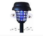 Lámpara solar exterior repelente de insectos