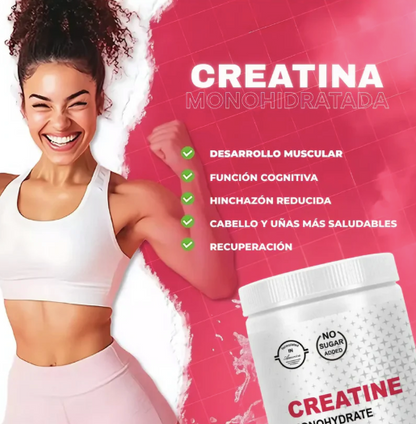 CREATINA MONOHIDRATADA + COLÁGENO