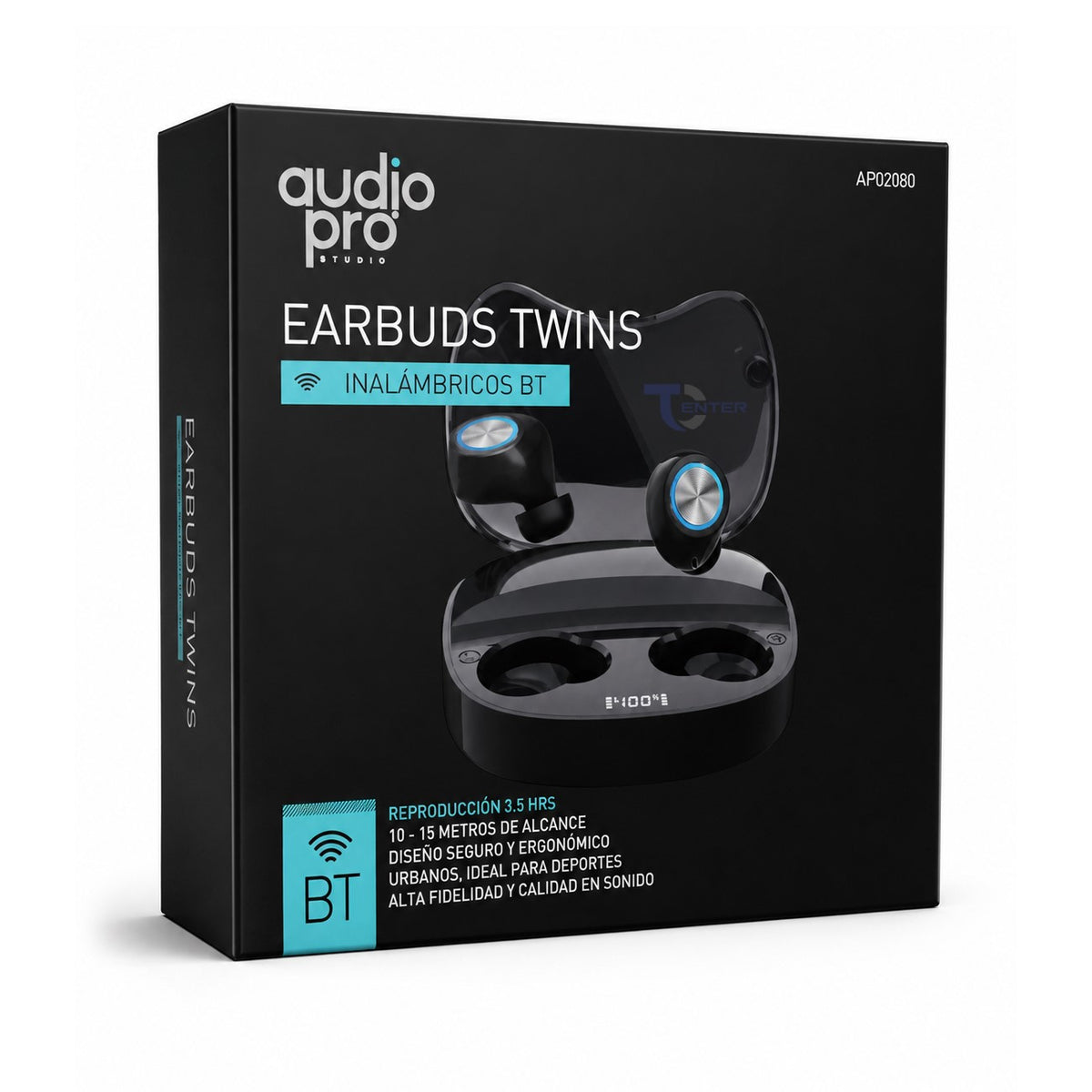 Audífonos inalámbricos AudioPro Airbuds Twins - empaque
