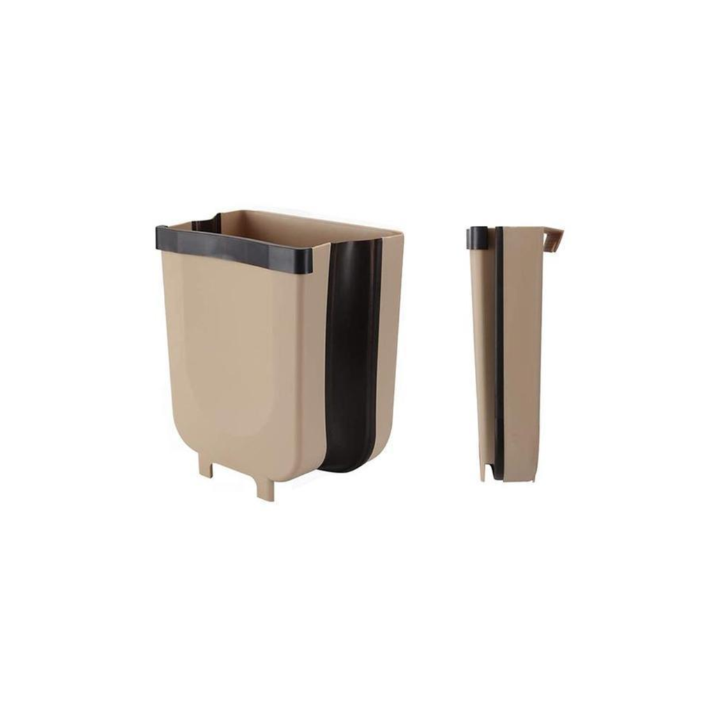 Basurero plegable multiuso para cocina y baño - vista lateral