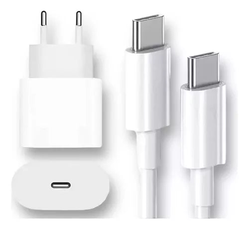 Cargador USB-C 35W con cable USB-C a USB-C