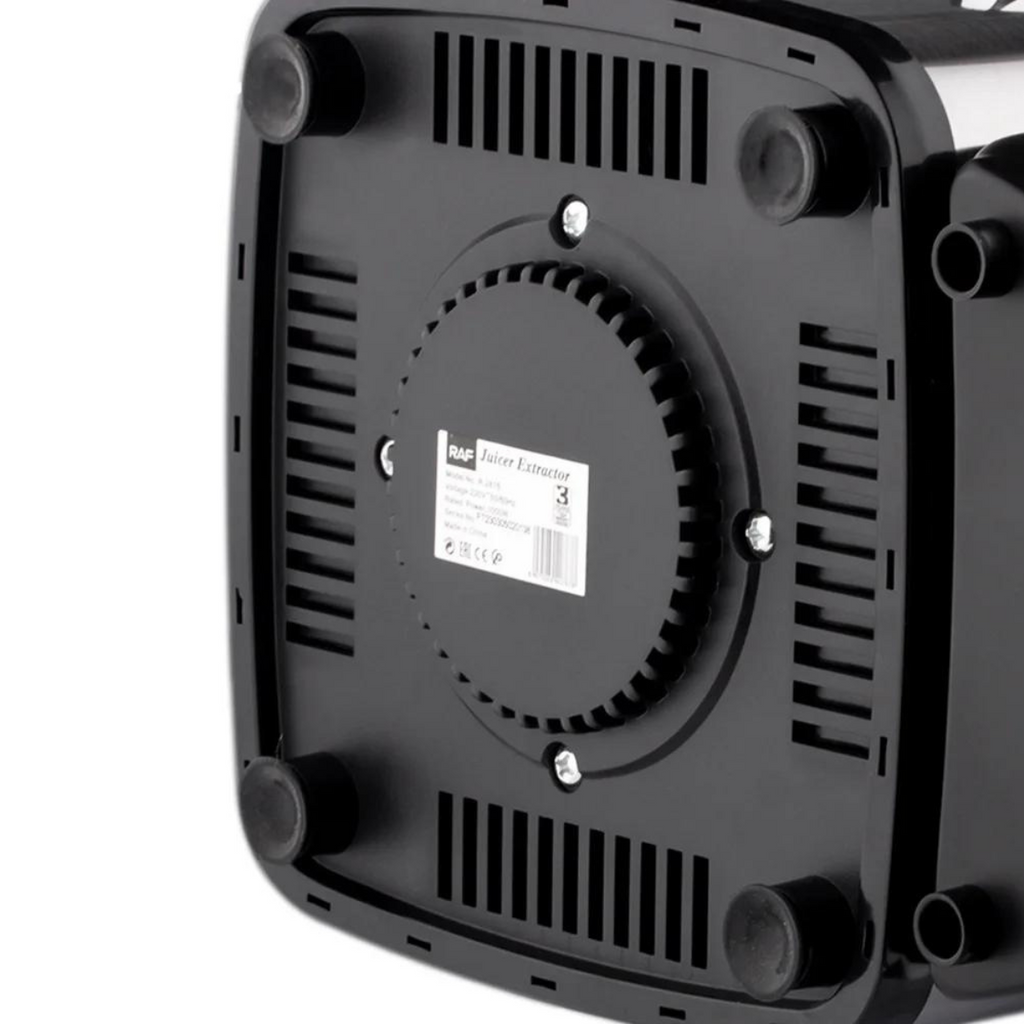 Extractor de jugos 1000W - vista inferior