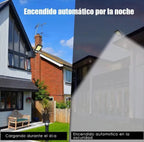 Foco solar con carga diurna y encendido automático nocturno
