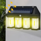 Foco Solar con Sensor de Movimiento + 4 Ampolletas