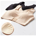 Brasier en colores beige y negro con banda ajustable