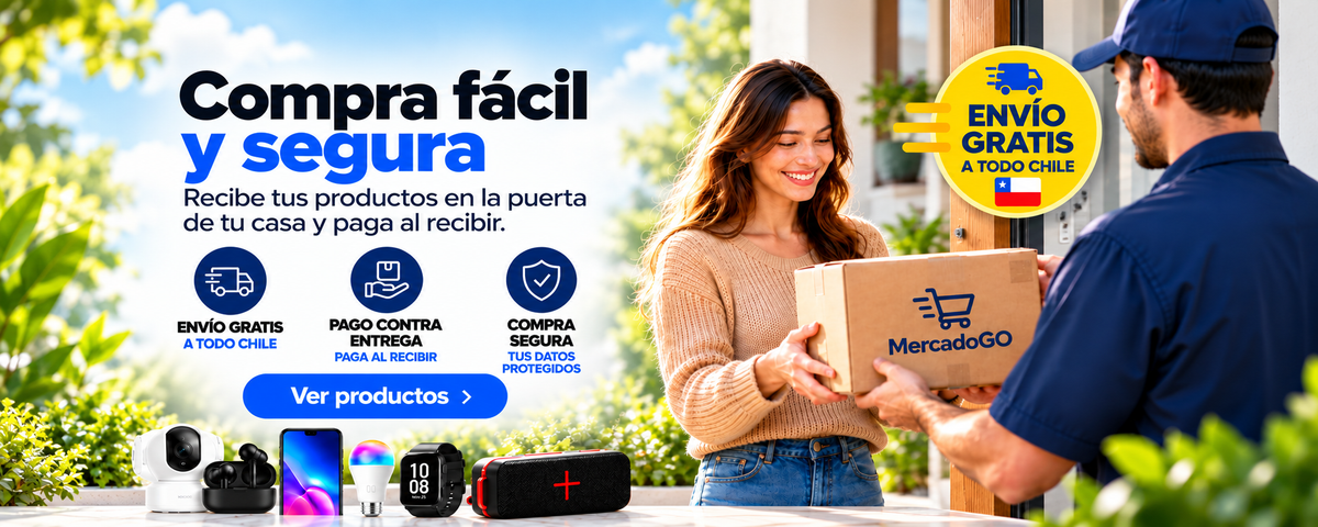 MercadoGO compra fácil y segura, envío gratis y pago contra entrega