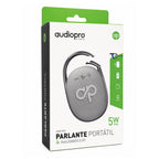 Parlante portátil AudioPro 5W - empaque